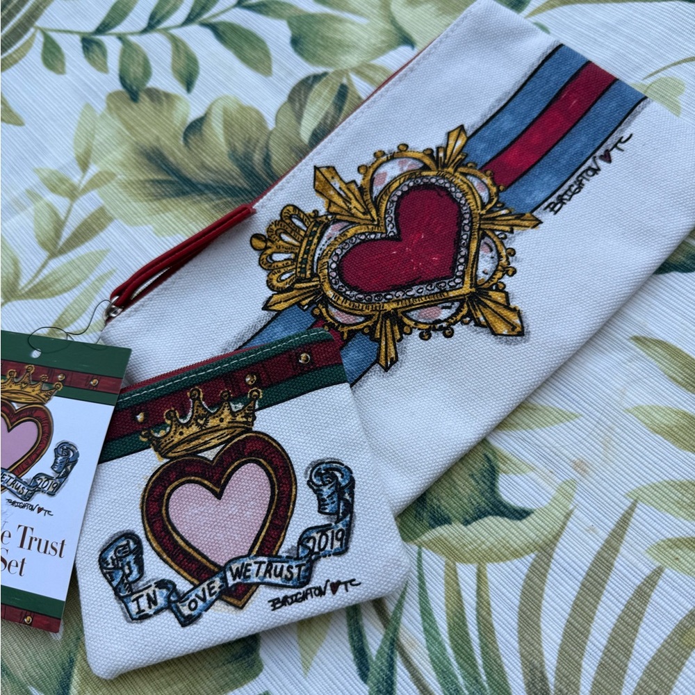 Brighton Heart Design Pouch Set - Picture 2 of 7